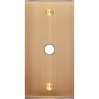 MODELEC - Façade Étroite Confidence Laiton Vieux Bronze 1 Bouton Push à Vis