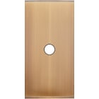 MODELEC - Façade Étroite Confidence Laiton Vieux Bronze 1 Bouton Push