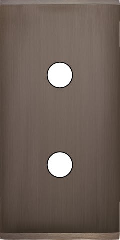 MODELEC - Façade Étroite Confidence Laiton Canon De Fusil 2 Boutons Push