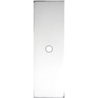 MODELEC - Façade Confidence Laiton Chrome Etroite Longue 1 Push