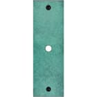 MODELEC - Façade Fascination Laiton Jade Etroite Longue P1 à Vis