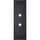 MODELEC - Façade Confidence Laiton Noir Mat Etroite Longue P2 à Vis