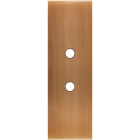 MODELEC - Façade Confidence Laiton Vieux Bronze Etroite Longue 2 Push