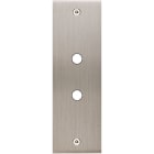 MODELEC - Façade Confidence Laiton Nickel Satine Etroite Longue P2 à Vis