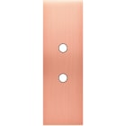 MODELEC - Façade Confidence Laiton Cuivre Satine Etroite Longue 2 Push