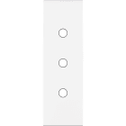 MODELEC - Façade Confidence Laiton Blanc Etroite Longue 3 Push