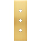 MODELEC - Façade Confidence Laiton Satine Etroite Longue 3 Push