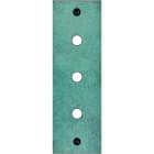 MODELEC - Façade Fascination Laiton Jade Etroite Longue P3 à Vis