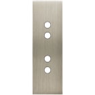 MODELEC - Façade Confidence Laiton Acier Etroite Longue 4 Push