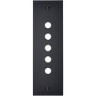 MODELEC - Façade Confidence Laiton Noir Mat Etroite Longue P5 à Vis