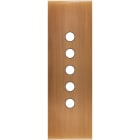 MODELEC - Façade Confidence Laiton Vieux Bronze Etroite Longue 5 Push