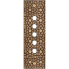 MODELEC - Façade Fascination Laiton Atlas Etroite Longue P5 à Vis