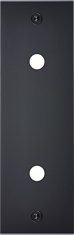 MODELEC - Façade Confidence Laiton Noir Mat Etroite Longue P2X à Vis