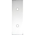 MODELEC - Façade Confidence Laiton Chrome Etroite Longue 2 Push Eloignes