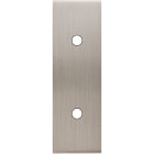 MODELEC - Façade Confidence Laiton Nickel Satine Etroite Longue 2 Push Eloignes