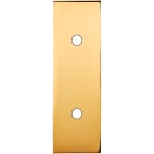 MODELEC - Façade Confidence Laiton Or Miroir Etroite Longue 2 Push Eloignes