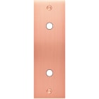 MODELEC - Façade Confidence Laiton Cuivre Satine Etroite Longue P2X à Vis