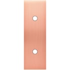MODELEC - Façade Confidence Laiton Cuivre Satine Etroite Longue 2 Push Eloignes