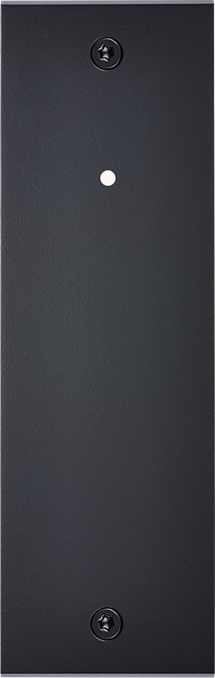 MODELEC - Façade Confidence Laiton Noir Mat Etroite Longue P1+Led Eloigne à Vis