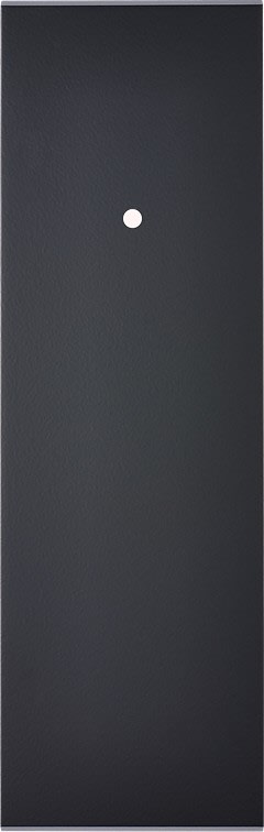 MODELEC - Façade Confidence Laiton Noir Mat Etroite Longue P1+Led Eloigne Magnetique