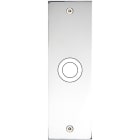 MODELEC - Façade Confidence Laiton Chrome Etroite Longue 1 Gros Push à Vis