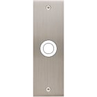 MODELEC - Façade Confidence Laiton Nickel Satine Etroite Longue 1 Gros Push à Vis