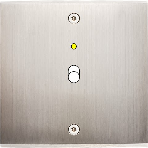 MODELEC - Façade Confidence Laiton Nickel Satine Simple B1+Led à Vis