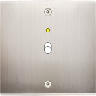 MODELEC - Façade Confidence Laiton Nickel Satine Simple B1+Led à Vis