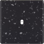 MODELEC - Façade Hitera Noir Terrazzo Simple à un levier. Façade à clip.