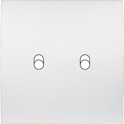 MODELEC - Façade Collection Karo Blanc Simple B2; Façade à clip.