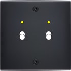 MODELEC - Façade Confidence Laiton Noir Mat Simple B2+Led à Vis