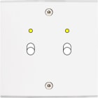 MODELEC - Façade Confidence Laiton Blanc Simple B2+Led à Vis