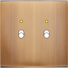 MODELEC - Façade Confidence Laiton Vieux Bronze Simple B2+Led Magnetique
