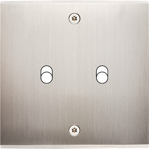 MODELEC - Façade Confidence Laiton Nickel Satine Simple B2 à Vis