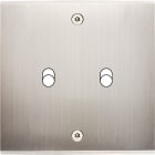 MODELEC - Façade Confidence Laiton Nickel Satine Simple B2 à Vis