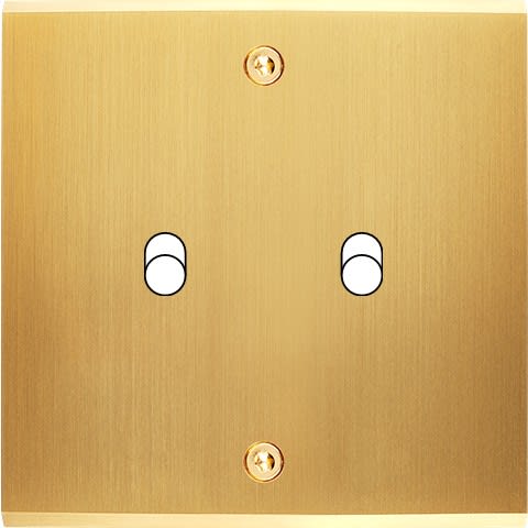 MODELEC - Façade Confidence Laiton Satine Simple B2 à Vis