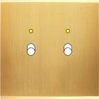 MODELEC - Façade Confidence Laiton Satine Simple B2+Led Magnetique