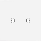 MODELEC - Façade Confidence Laiton Blanc Email Simple B2