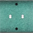 MODELEC - Façade Fascination Laiton Jade Simple B2 à Vis