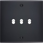 MODELEC - Façade Confidence Laiton Noir Mat Simple B3 à Vis