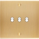 MODELEC - Façade Confidence Laiton Brosse Simple B3 à Vis