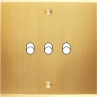 MODELEC - Façade Confidence Laiton Satine Simple B3 à Vis