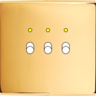 MODELEC - Façade Confidence Laiton Or Miroir Simple B3+Led Magnetique