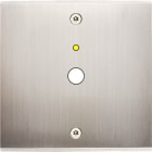 MODELEC - Façade Confidence Laiton Nickel Satine Simple P1+Led à Vis