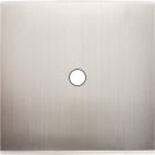 MODELEC - Façade Confidence Laiton Nickel Satine Simple 1 Push