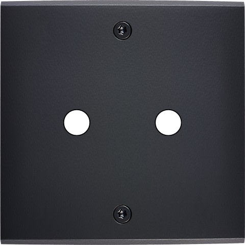 MODELEC - Façade Confidence Laiton Noir Mat Simple P2 à Vis