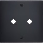 MODELEC - Façade Confidence Laiton Noir Mat Simple P2 à Vis