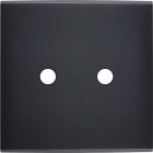 MODELEC - Façade Confidence Laiton Noir Simple 2 Push