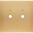 MODELEC - Façade Confidence Laiton Brosse Simple P2+Led Magnetique