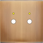 MODELEC - Façade Confidence Laiton Vieux Bronze Simple P2+Led Magnetique